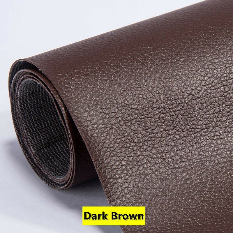LeatherMend leather repair patch in Dark Brown