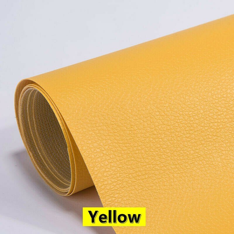LeatherMend leather repair patch in Yellow