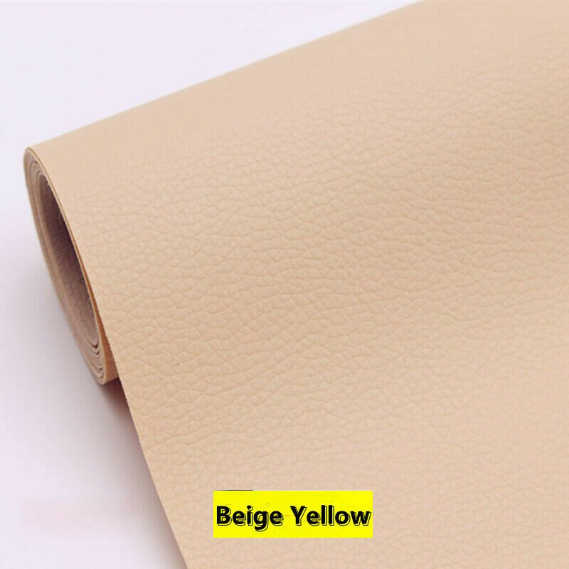 LeatherMend leather repair patch in Beige Yellow
