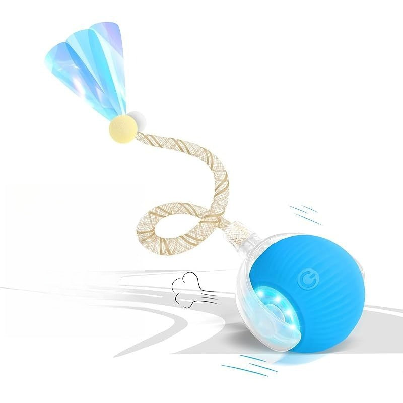 Gray smart pet toy ball