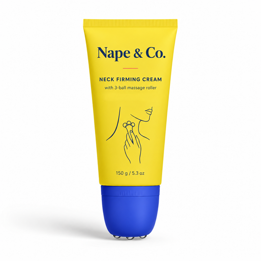 Nape & Co.™ Neck Firming Cream with 3-Ball Roller