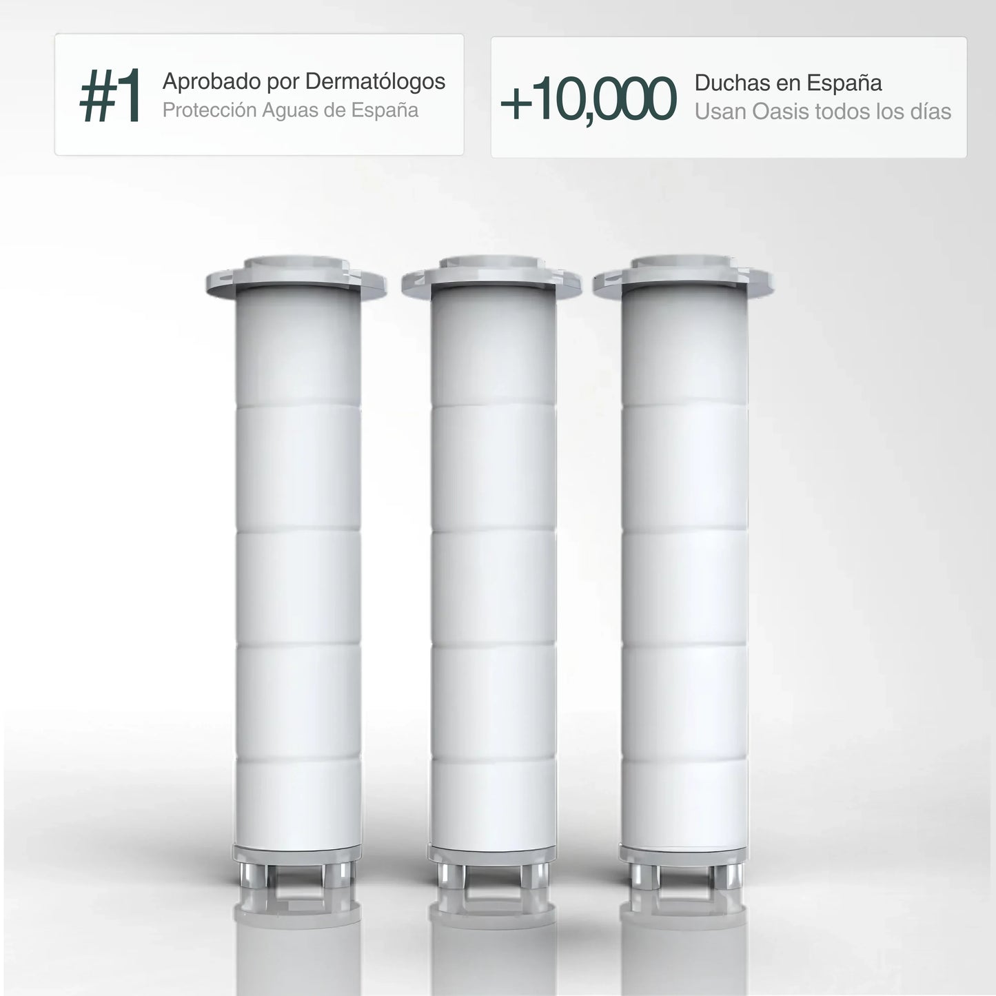 Pack de 3 filtros de repuesto NEXORA Aqua
