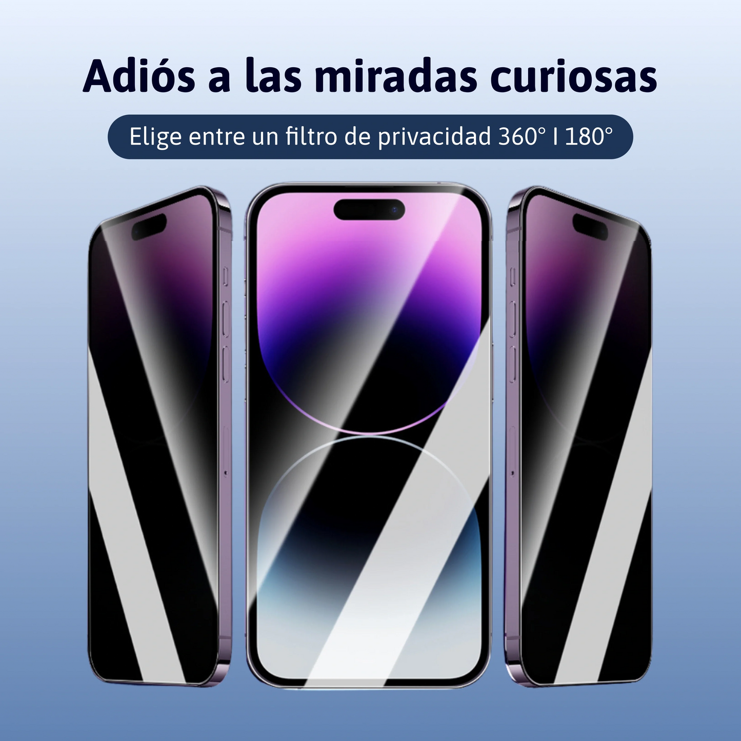 Filtro de privacidad, adiós a las miradas curiosas