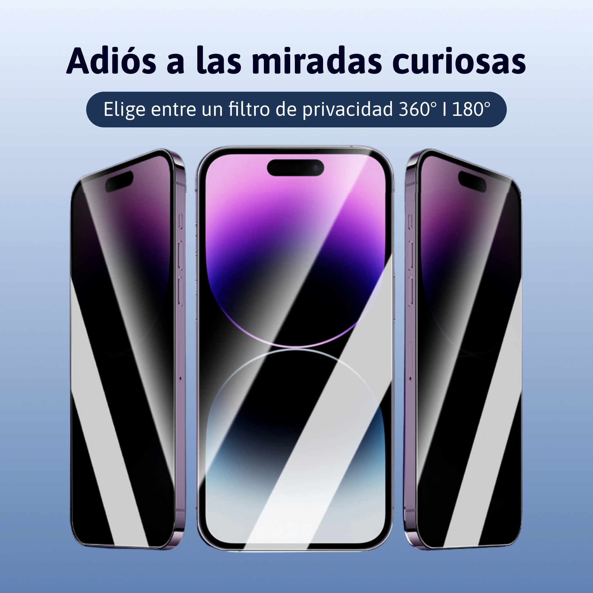 Filtro de privacidad, adiós a las miradas curiosas