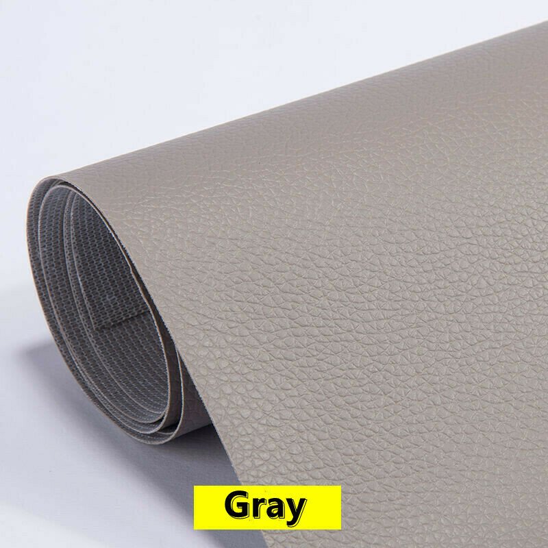LeatherMend leather repair patch in Gray