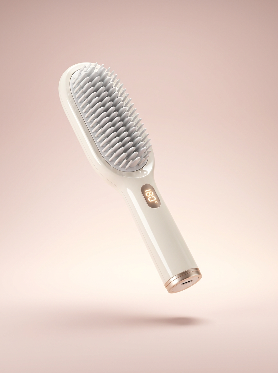 Nexora Glow — Cordless Hair Straightening Brush