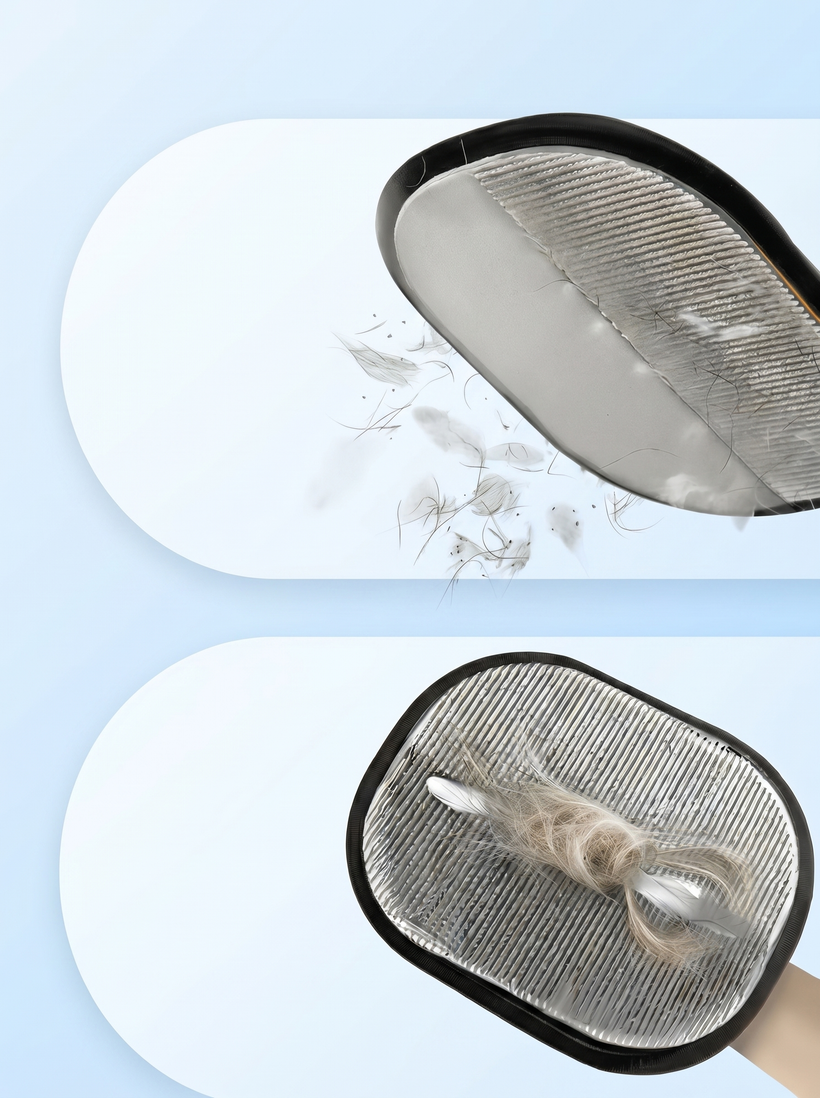 FurGlide dual-action electrostatic mesh