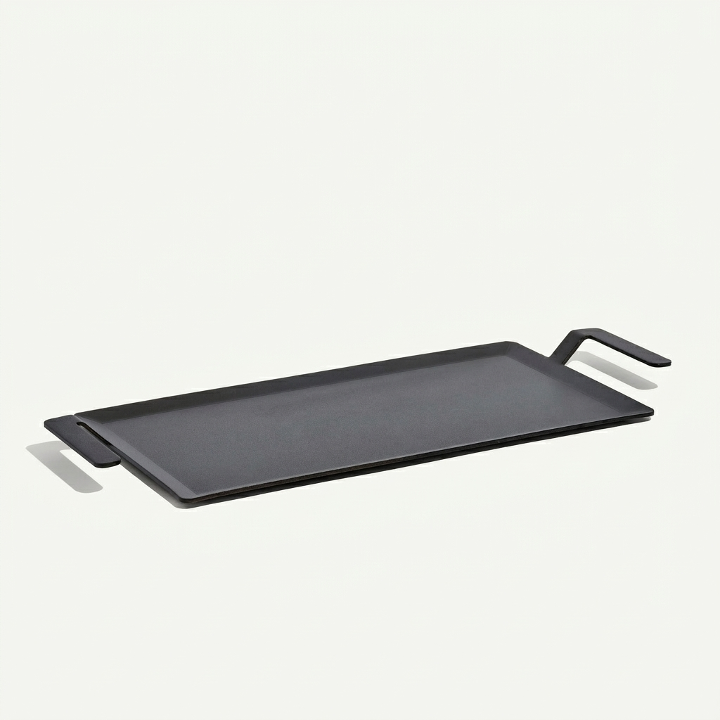 Carbon steel flat-top griddle