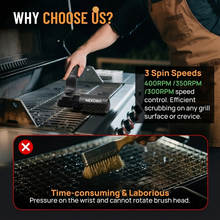 3 spin speeds 400/260/120 RPM powered vs manual brushing comparison