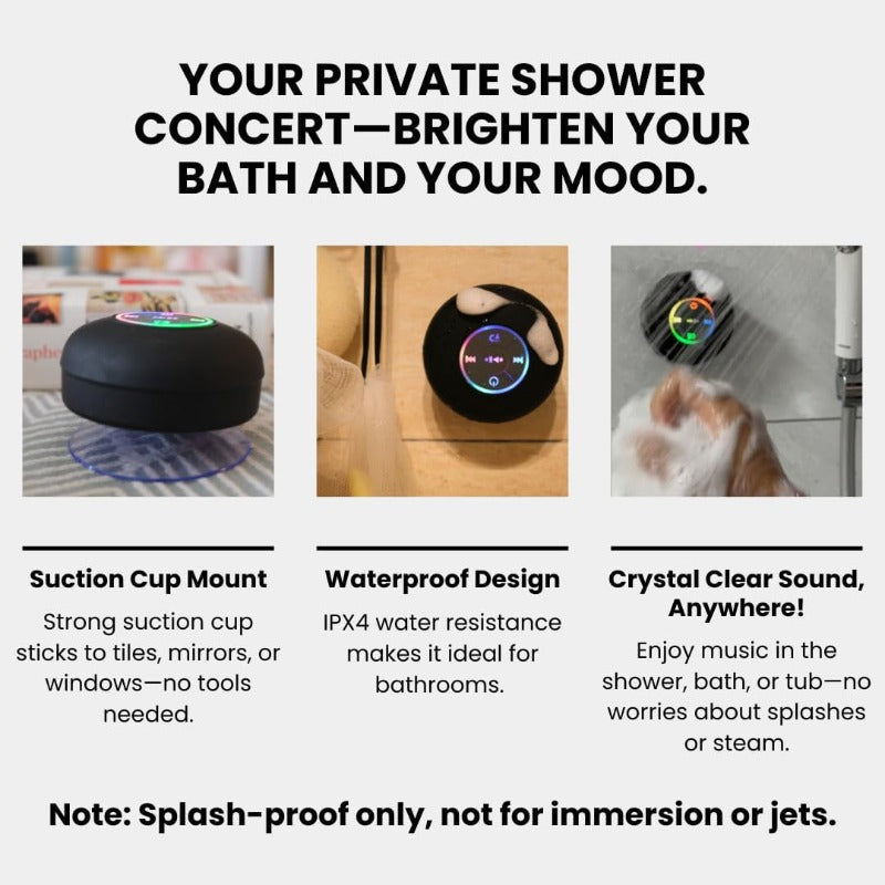 LUMA Bloom — private shower concert