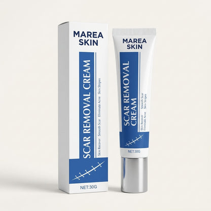 Marea Skin gel para cicatrices 30 g: caja y tubo