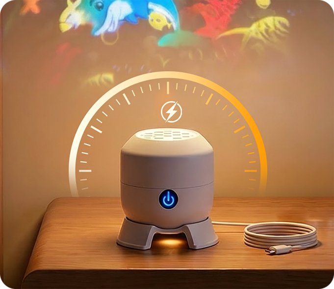 NEBULA Dual Power — projector close-up