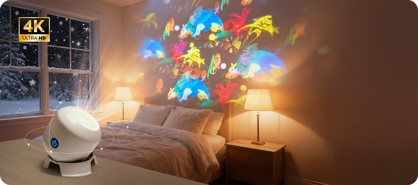 Bedroom with NEBULA on